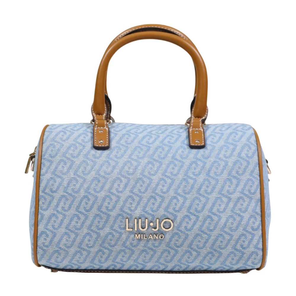 Liu Jo Vrouw Blauw Tassen Dames, One Size, Katoen, S Satchel