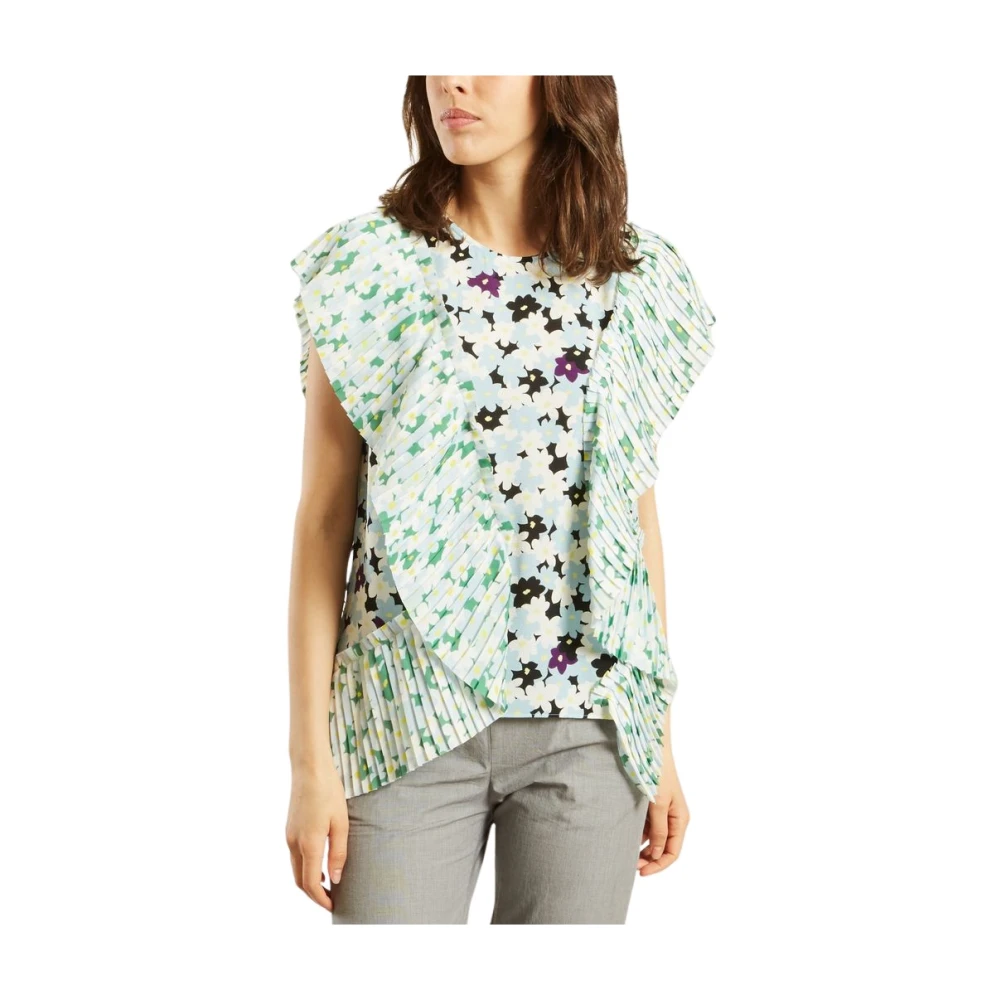 Kenzo Bloemen Jackie Flowers Top Multicolor Dames