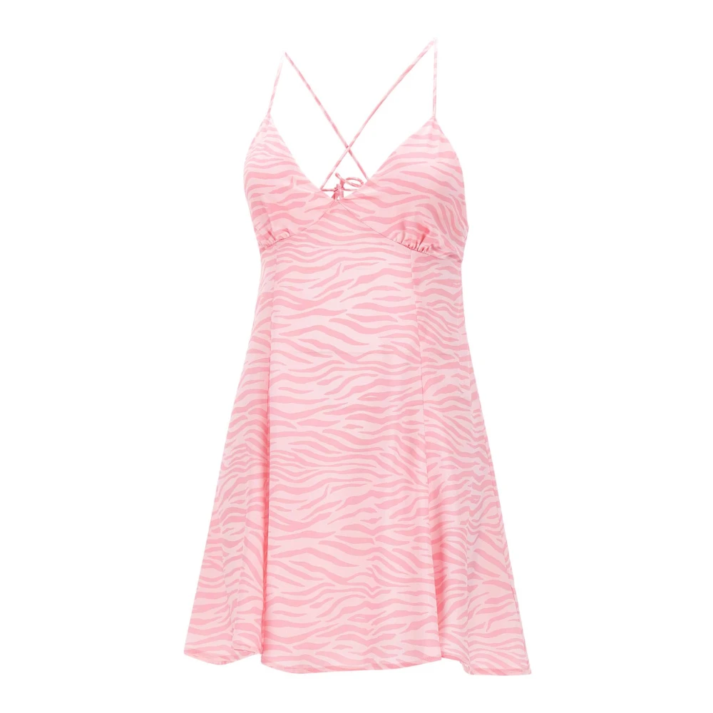 Mc2 Saint Barth Pink Marge Dress - Female - Short Dresses - Xs - Dresses
