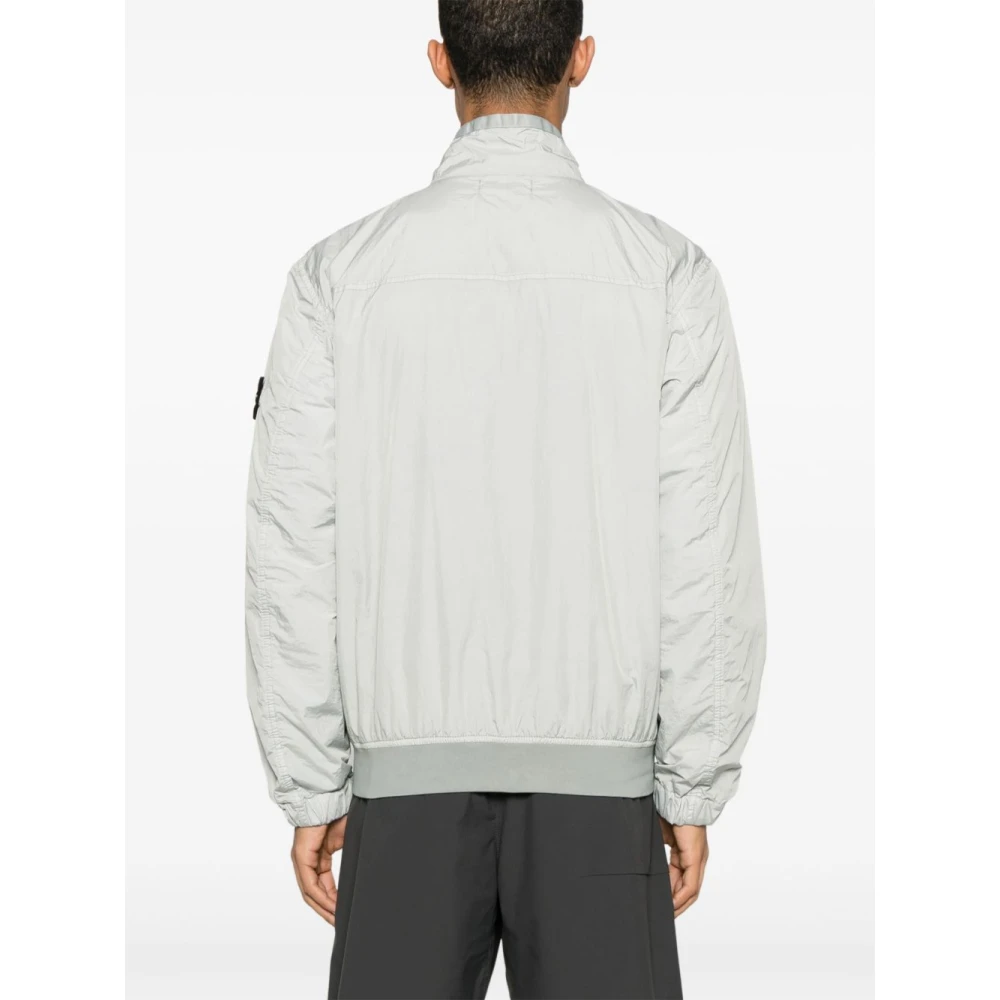 Stone Island Grijze Jassen voor Moderne Man Gray Heren