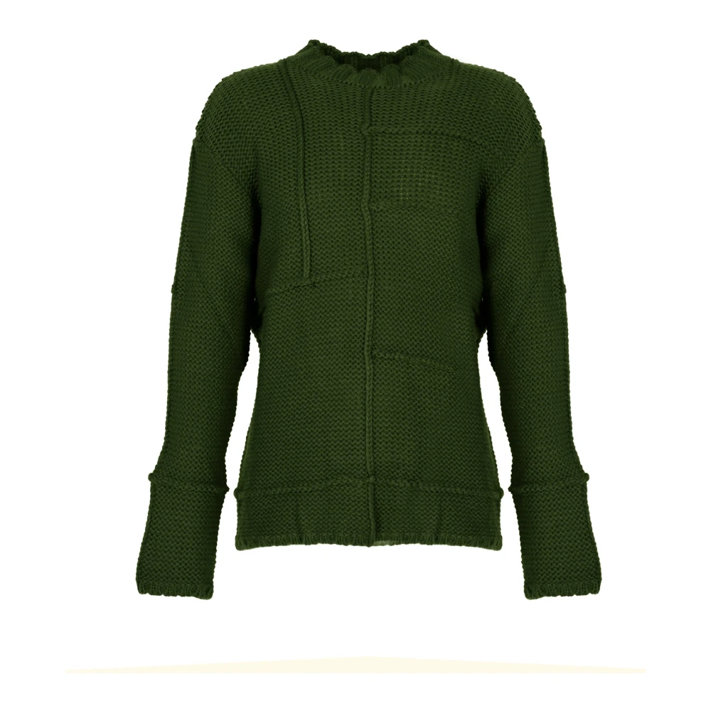 La Haine Inside Us Elegante Gebreide Trui Green Heren