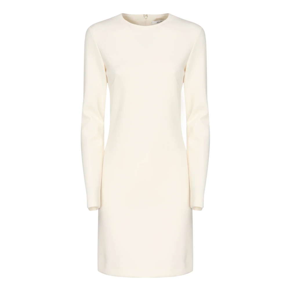 Max Mara Witte Bartolo Jurk White Dames