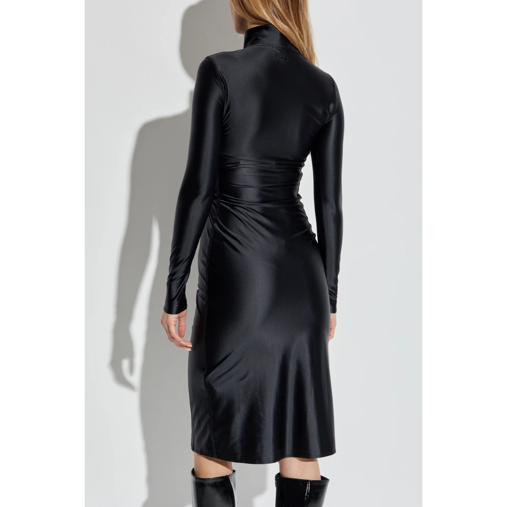 Diesel Jurk D-Silver Black Dames