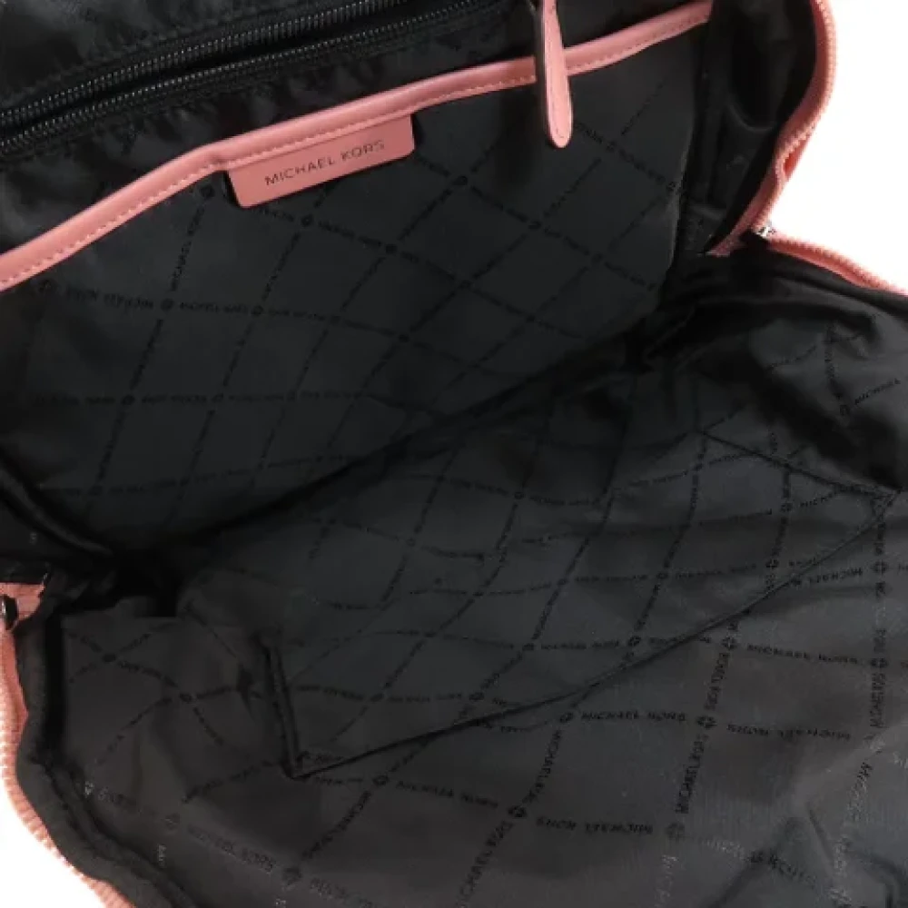 Michael Kors Pre-owned Fabric backpacks Pink Dames