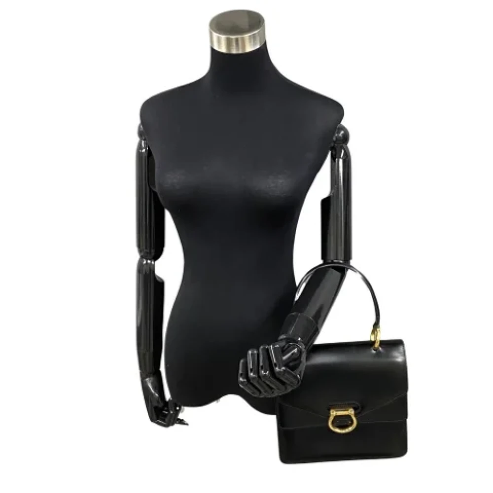 Celine Vintage Pre-owned Leather celine-bags Black Dames