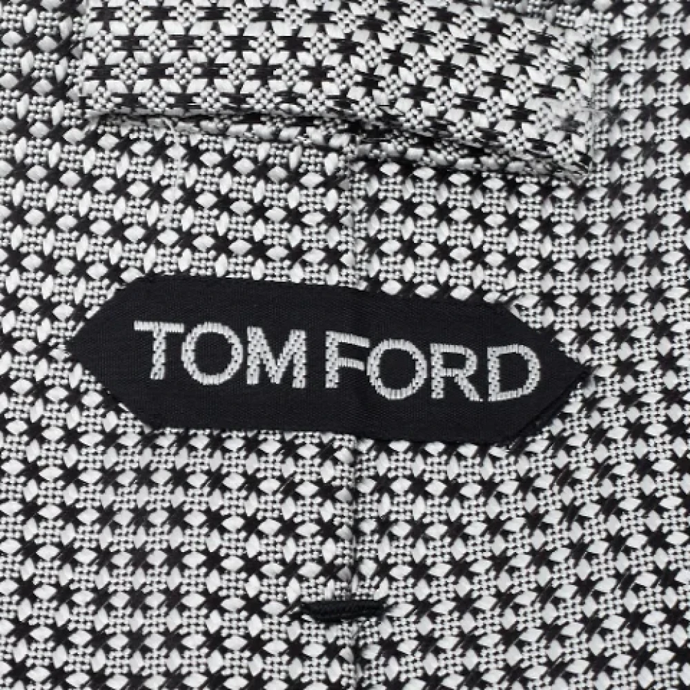 Tom Ford Pre-owned Silk tops White Heren