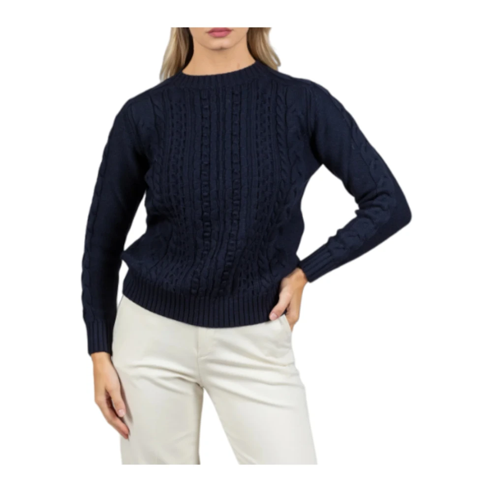 Max Mara Stijlvolle Sweaters voor Vrouwen Blue Dames