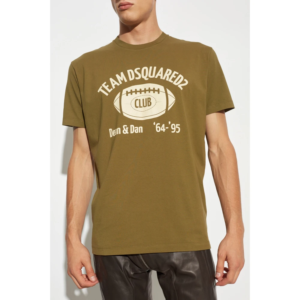 Dsquared2 Hoodie Green Heren