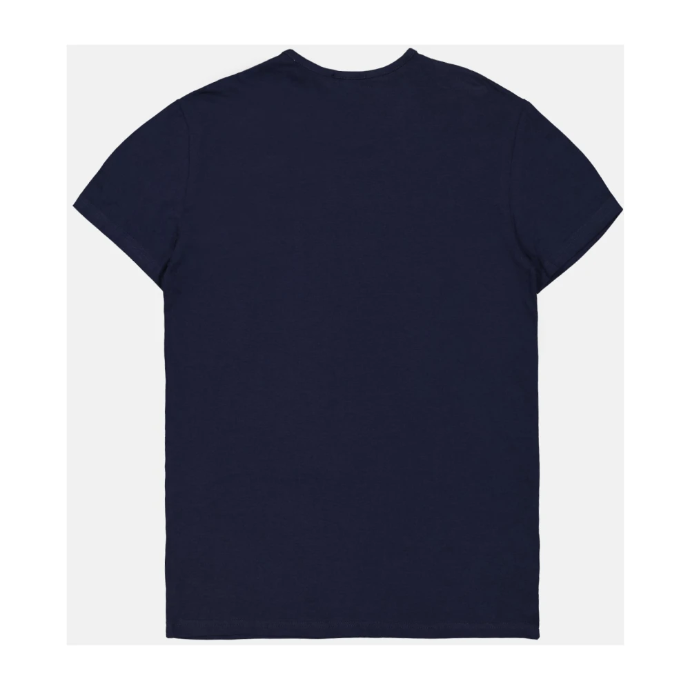 Versace Medusa Ronde Hals Korte Mouw T-shirt Blue Heren