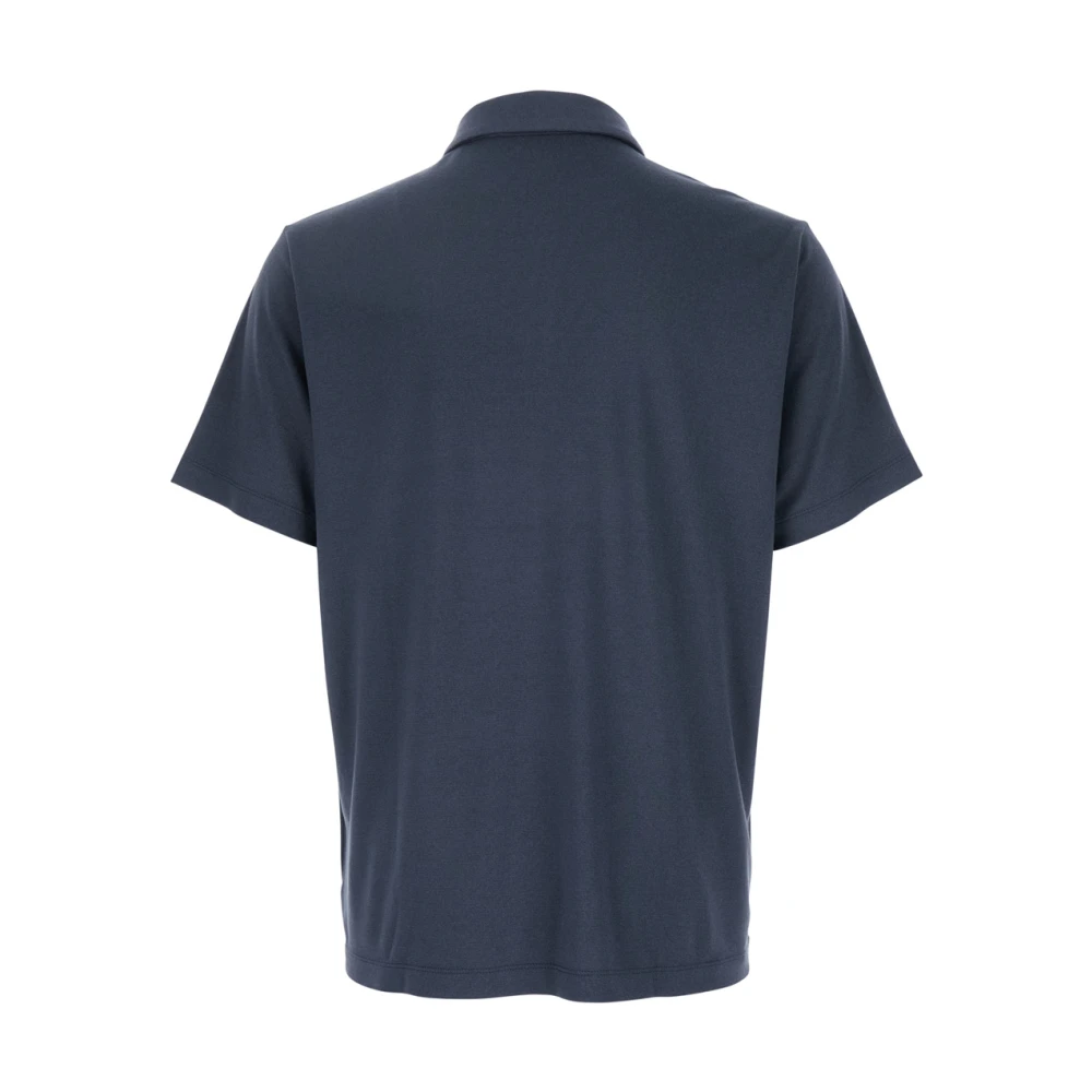 Theory Blauw Poloshirt Klassieke Kraag Katoen Blue Heren