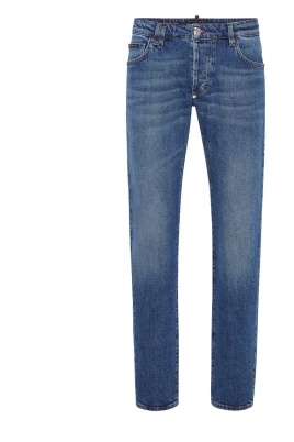 Denim Trousers Super Straight Cut Tattoo