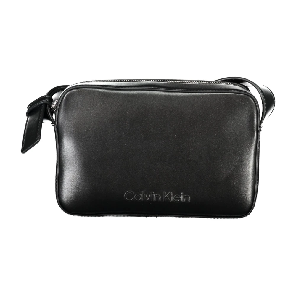 Calvin Klein Women's Black Cross Body Bags, One Size, Crossbody Bag With Adjustable Strap