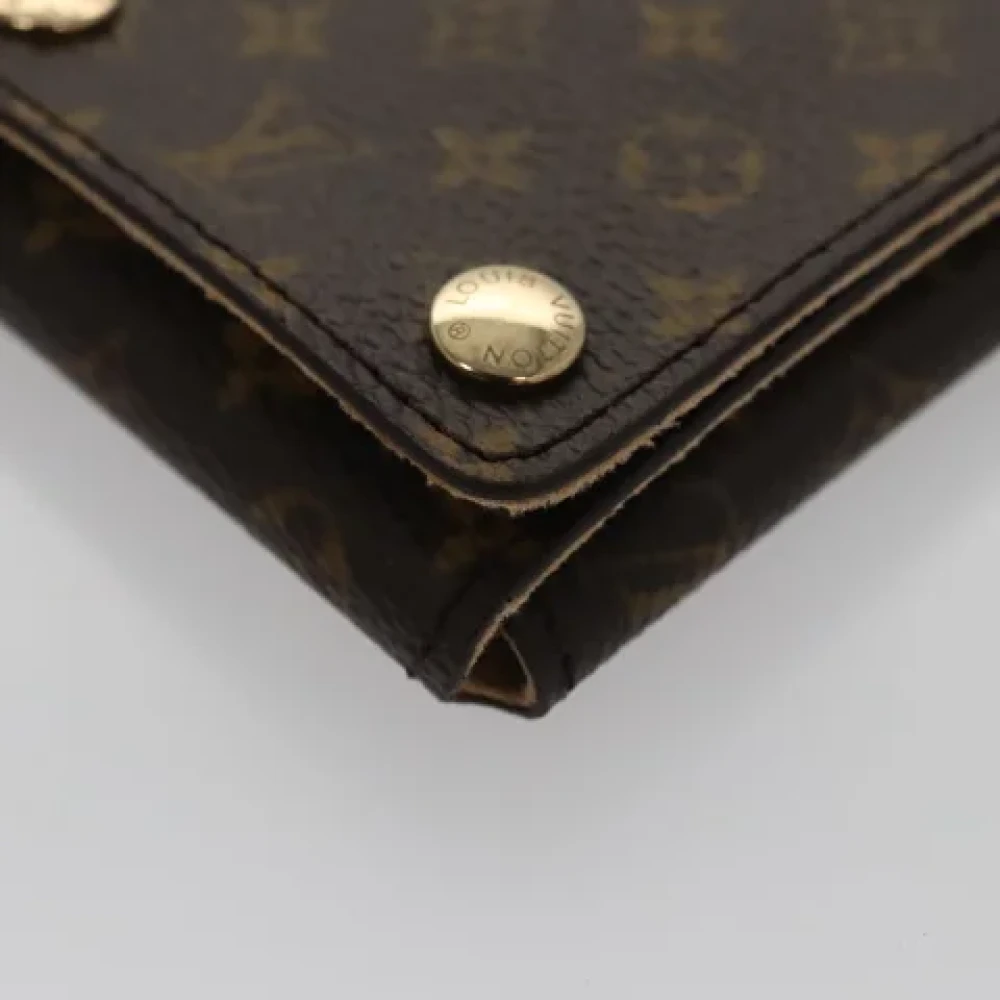 Louis Vuitton Vintage Pre-owned Canvas wallets Brown Unisex