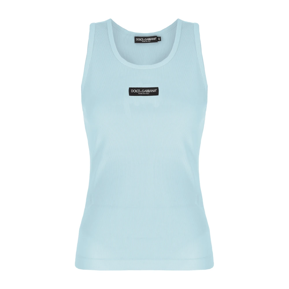 Dolce & Gabbana Donna Blu Top, M, New,