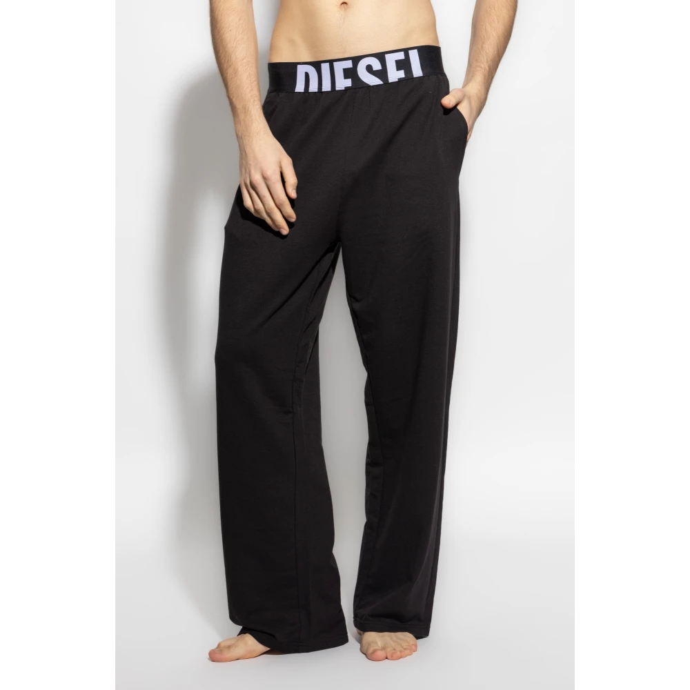 Diesel Pyjamabroek Nolan-D-Pop Black Heren