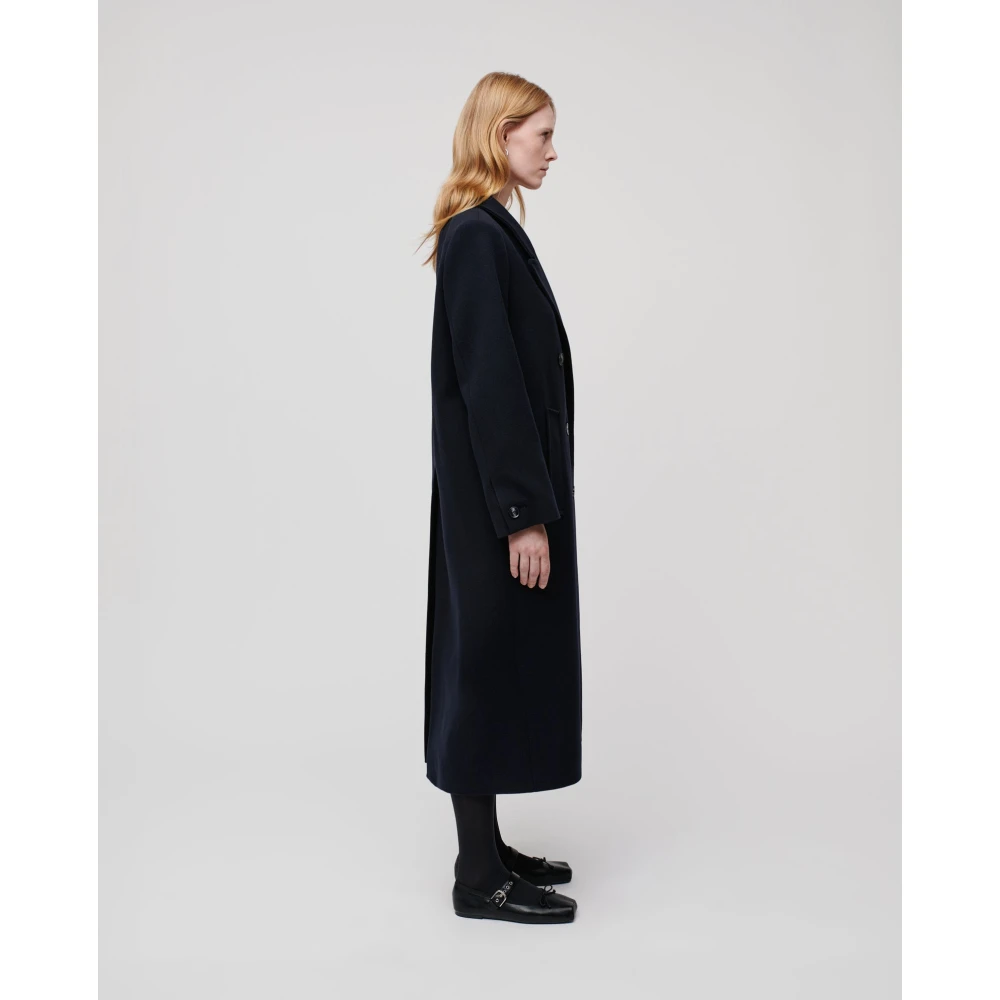 IVY OAK Oversized Boxy Winterjas Blue Dames