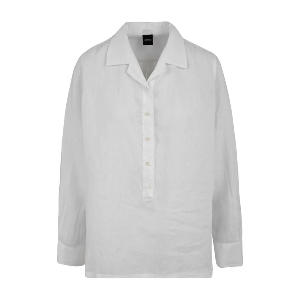 Aspesi Witte Overhemden voor Dames White Dames