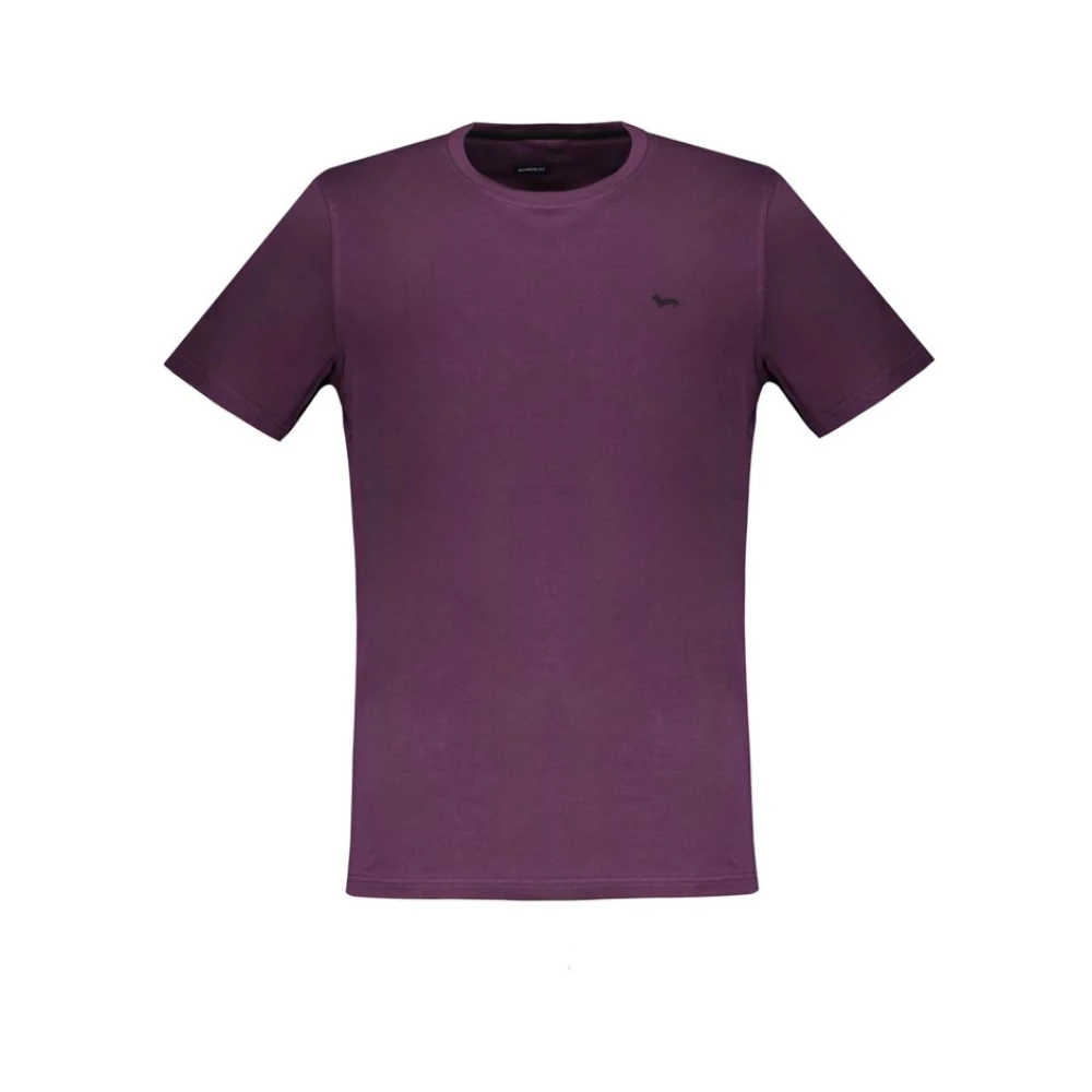 Harmont & Blaine Lila T-shirt gemaakt van katoen Purple Heren