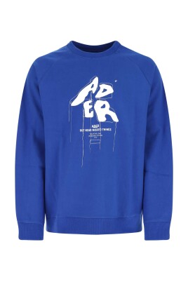 sweatshirt-en-melange-de-coton-bleu-electrique