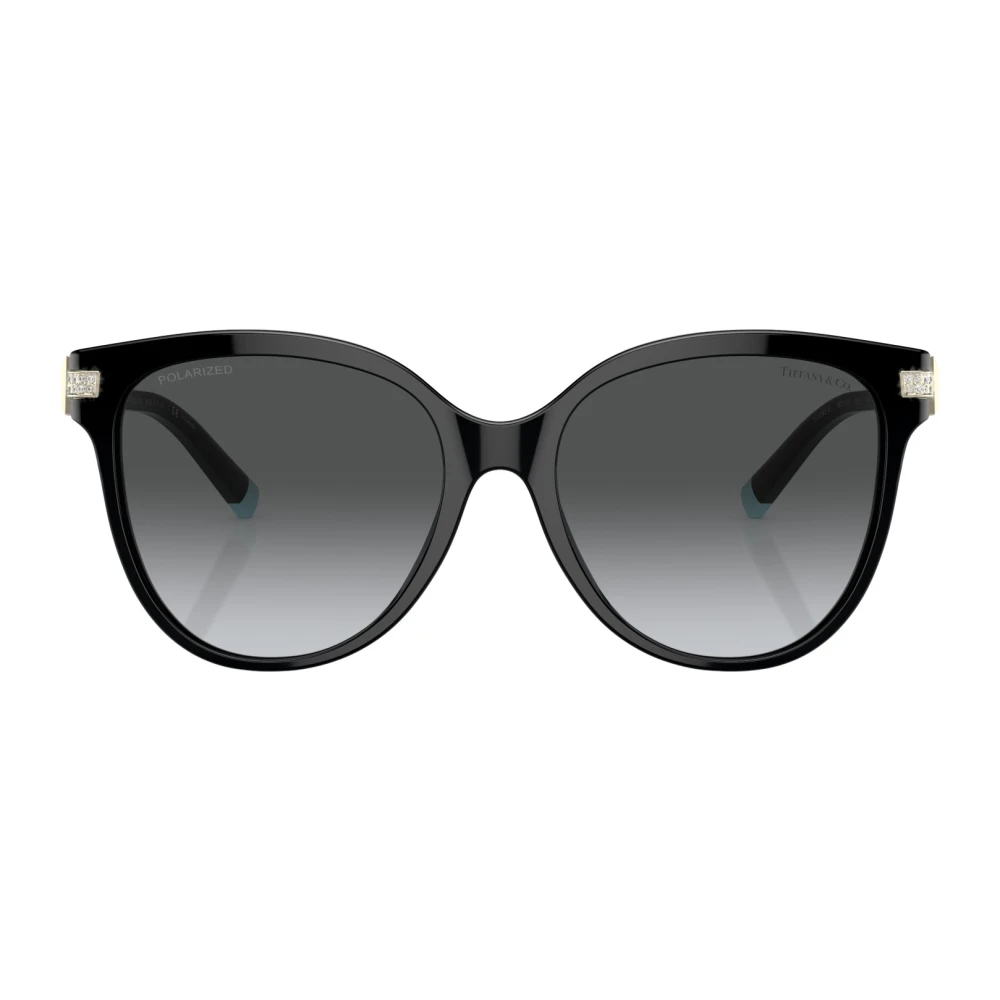 Tiffany Women's Black Sunglasses, 55 Mm, Stylish Sunglasses With Polarized Lenses