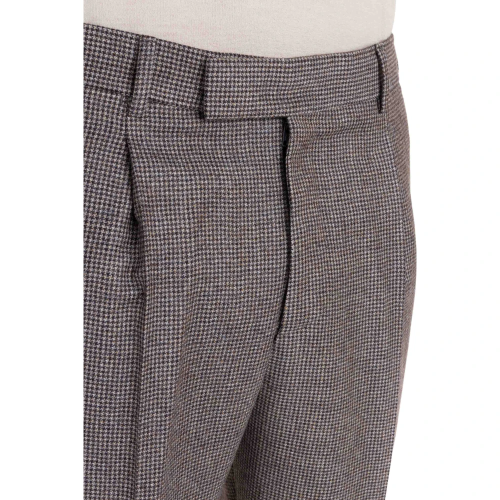 PT Torino MultiColour Wollen Broek Rebel Fit Multicolor Heren