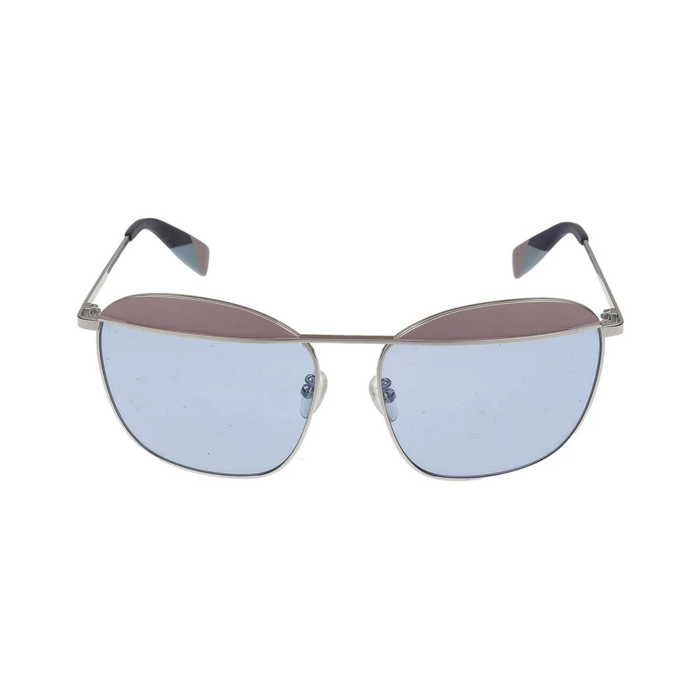 Furla Unisex Gray Sunglasses, 59 Mm, Sfu237 Sunglasses