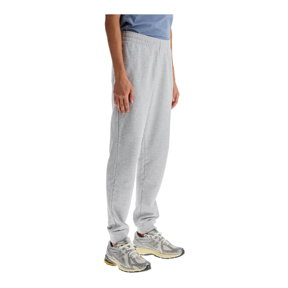 Maison Kitsuné Fox Head Patch Joggers Gray Heren