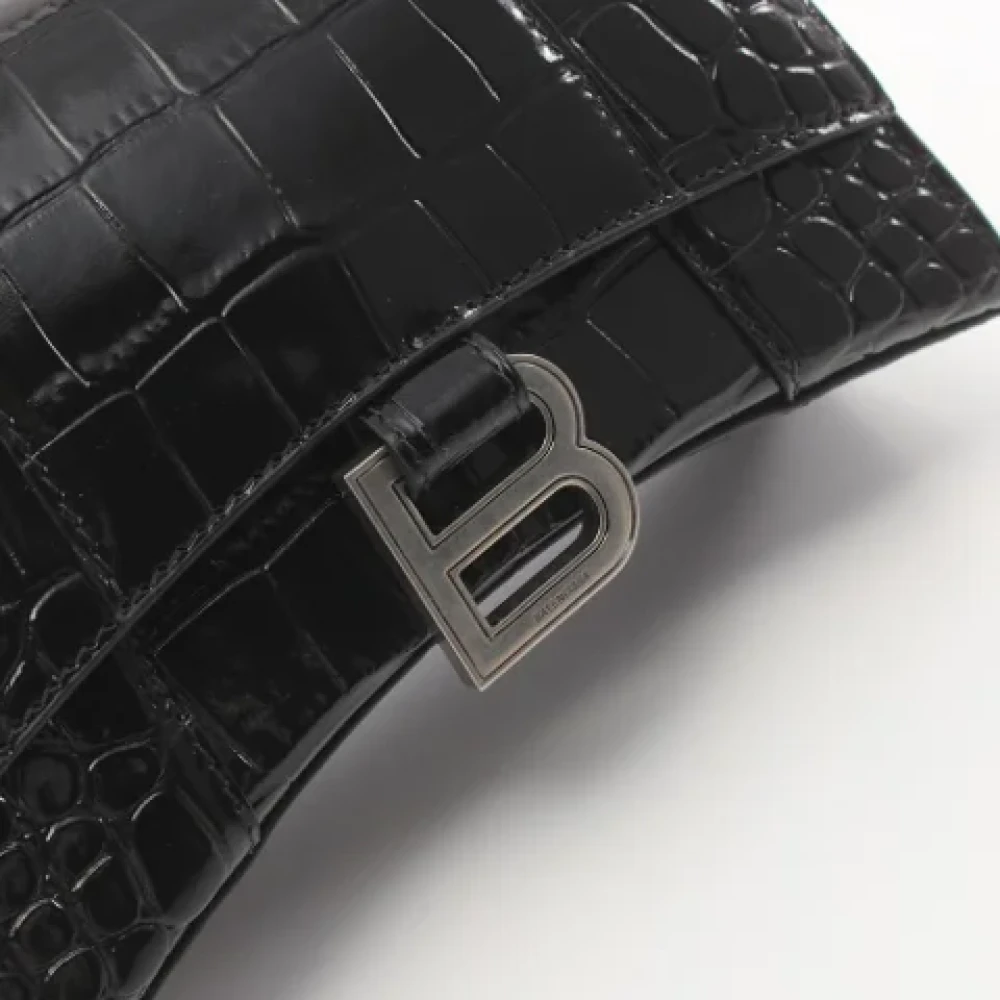 Balenciaga Vintage Pre-owned Leather balenciaga-bags Black Dames