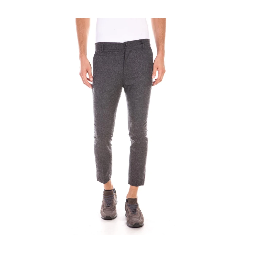 Trousers > Cropped Trousers - - Daniele Alessandrini - Modalova