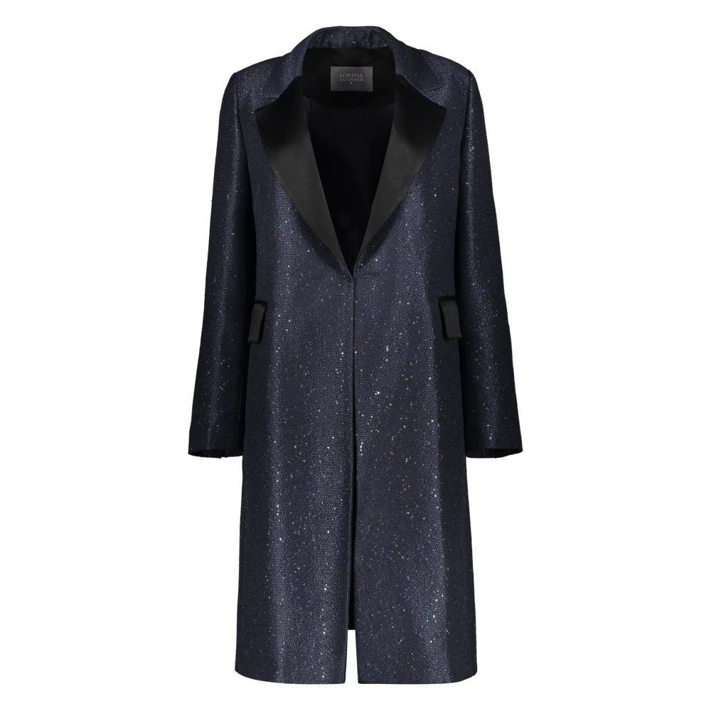 Coats > Single-Breasted Coats - - Lorena Antoniazzi - Modalova