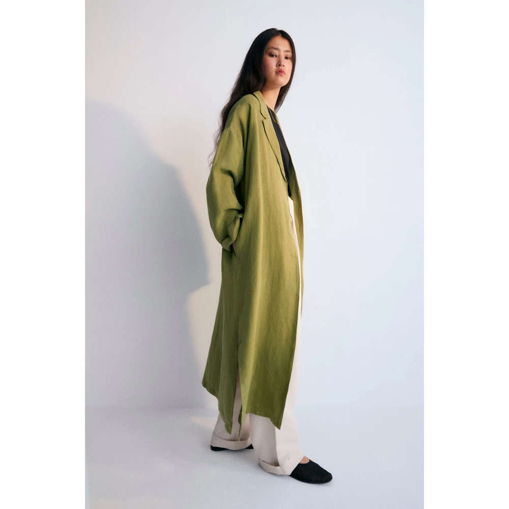 The New Society Hera Vrouw Jas Olijf Green Dames