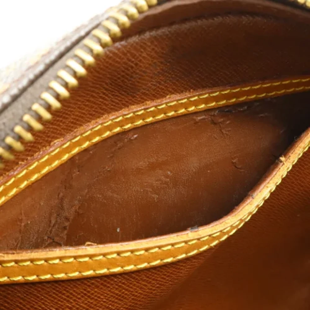 Louis Vuitton Vintage Pre-owned Fabric shoulder-bags Brown Dames