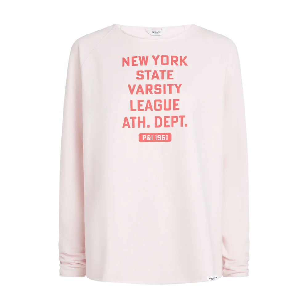 Penn&Ink N.Y Sweater Print Stijlvolle Sweater Pink Dames