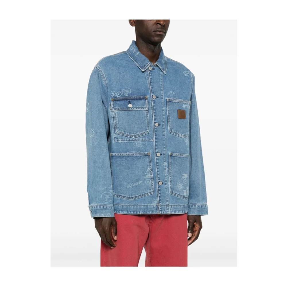Carhartt WIP Stamp Jack Blue Heren