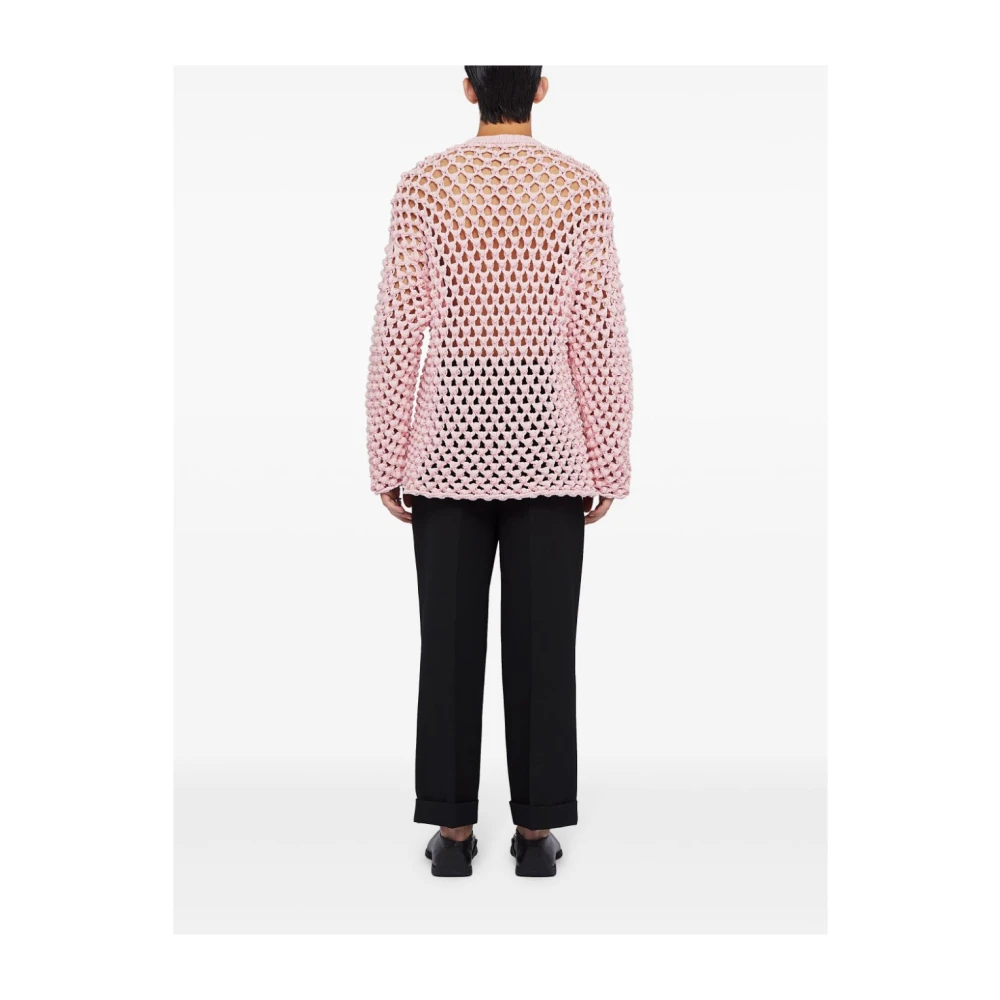 Jil Sander Roze Truien voor Vrouwen Pink Heren