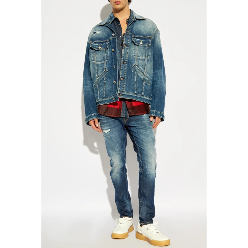 Dsquared2 Skater Jeans Blue Heren