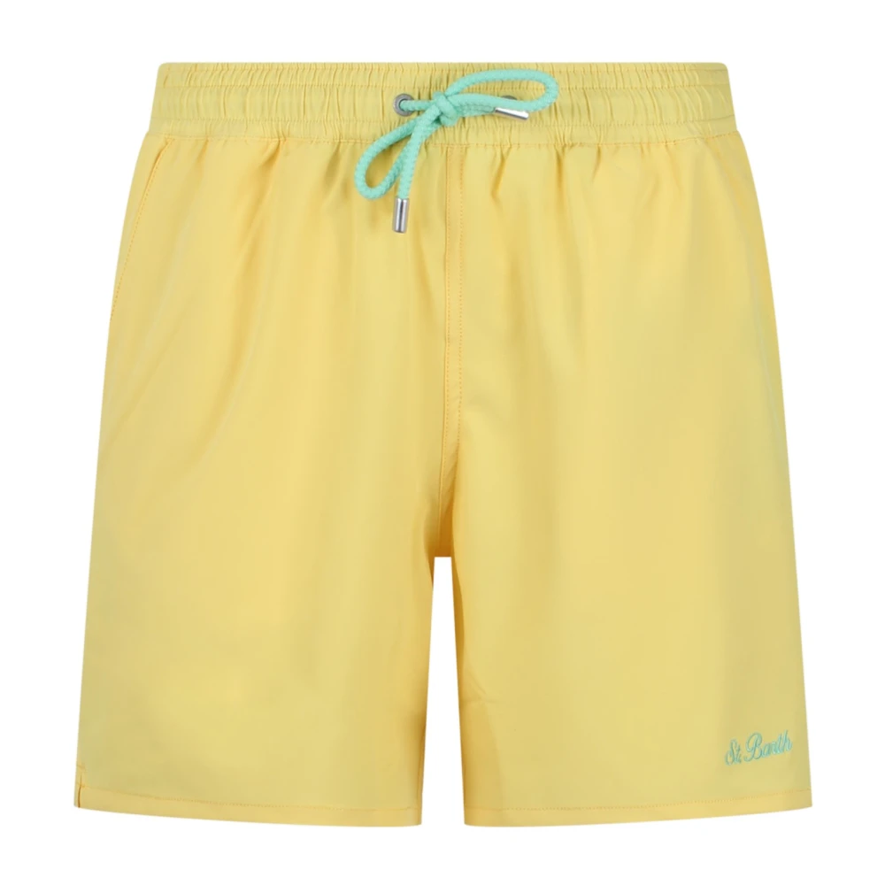 MC2 Saint Barth Stretch Swimshort Regular Fit Elastisk Midjeband Yellow, Herr