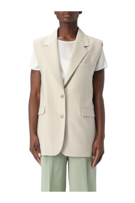 jaune-creme-gilet-blazer-sans-manches