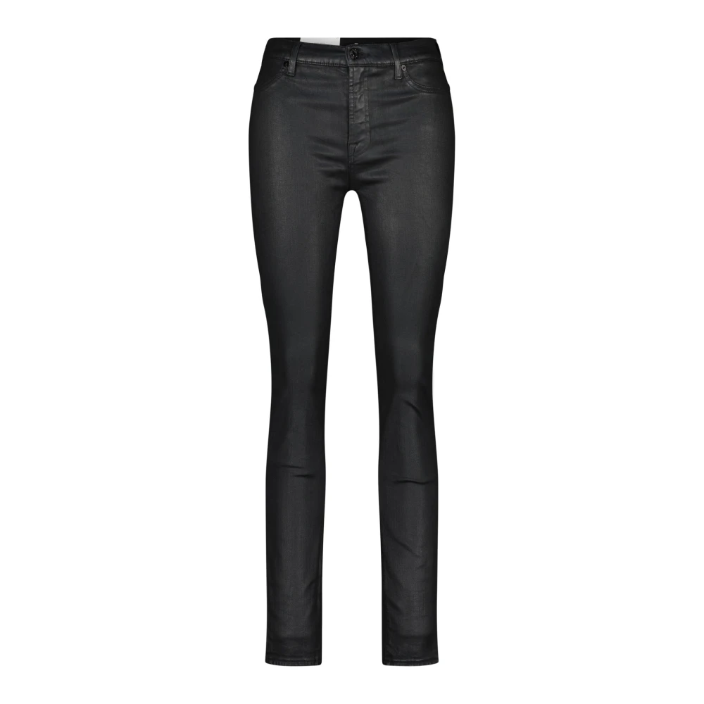7 For All Mankind Skinny Jeans Black Dames