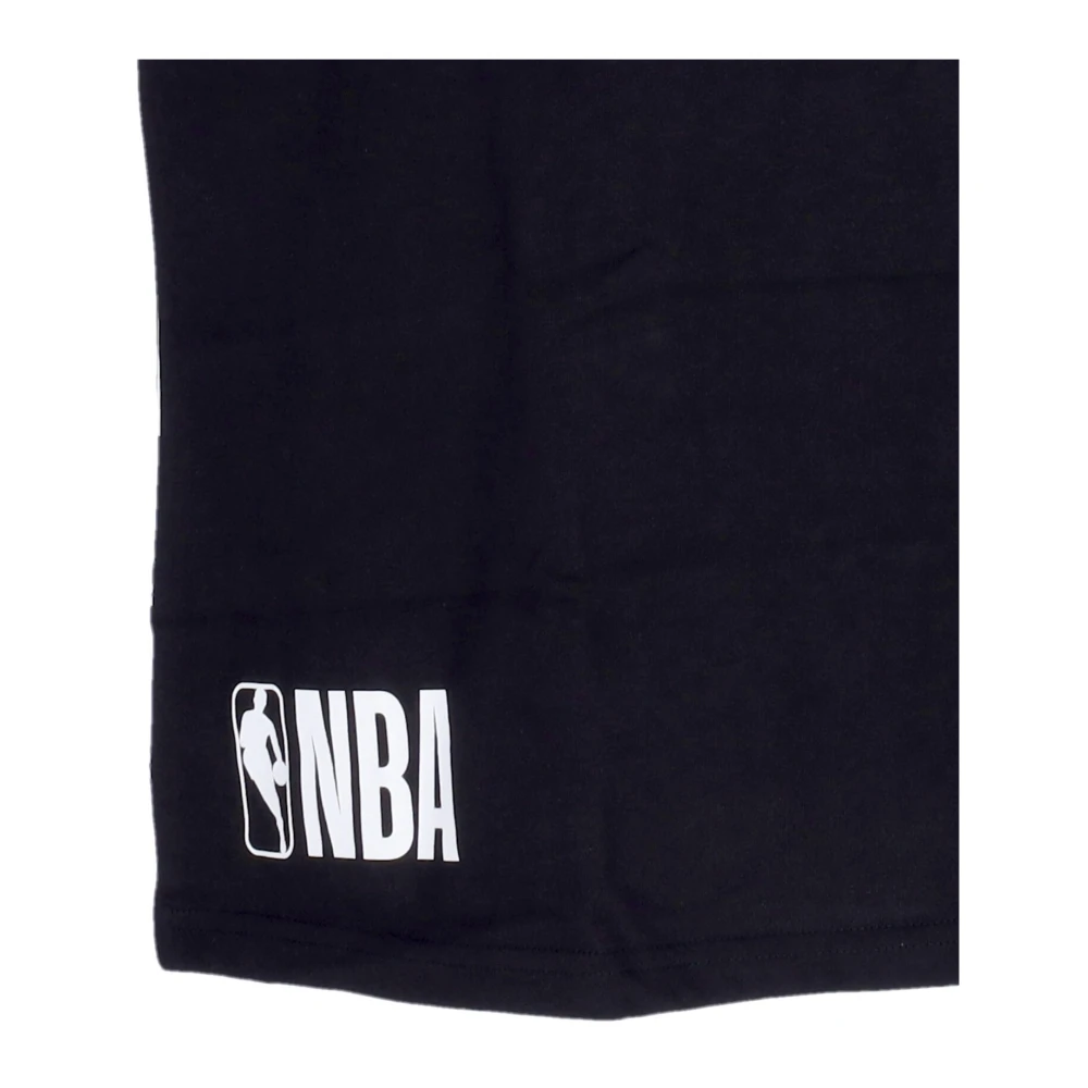 new era NBA Half Logo Oversized Tee Black Heren