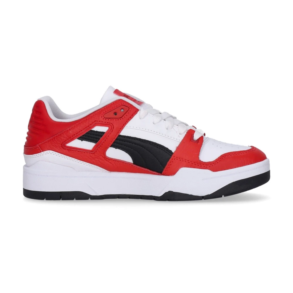 Puma Vit/Svart Slipstream Läder Sneaker Multicolor, Herr