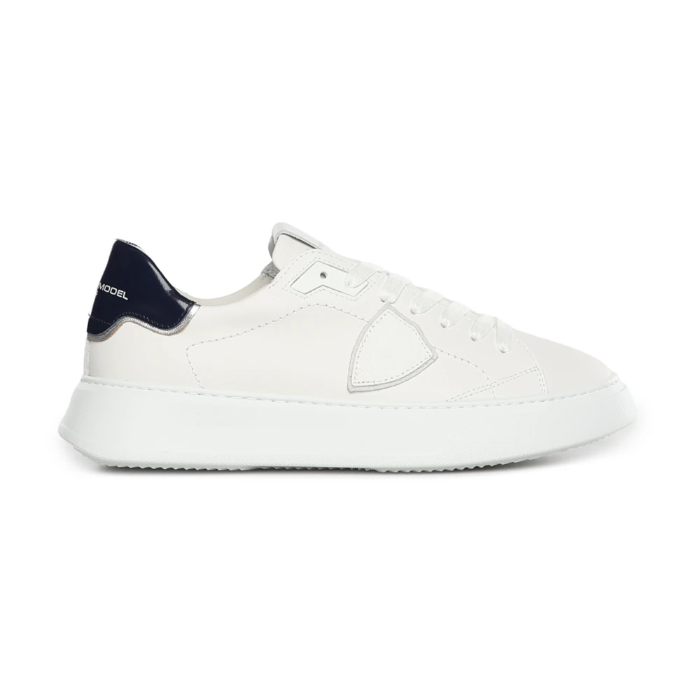 Philippe Model Men's White Sneakers, 11 Uk, Trainers