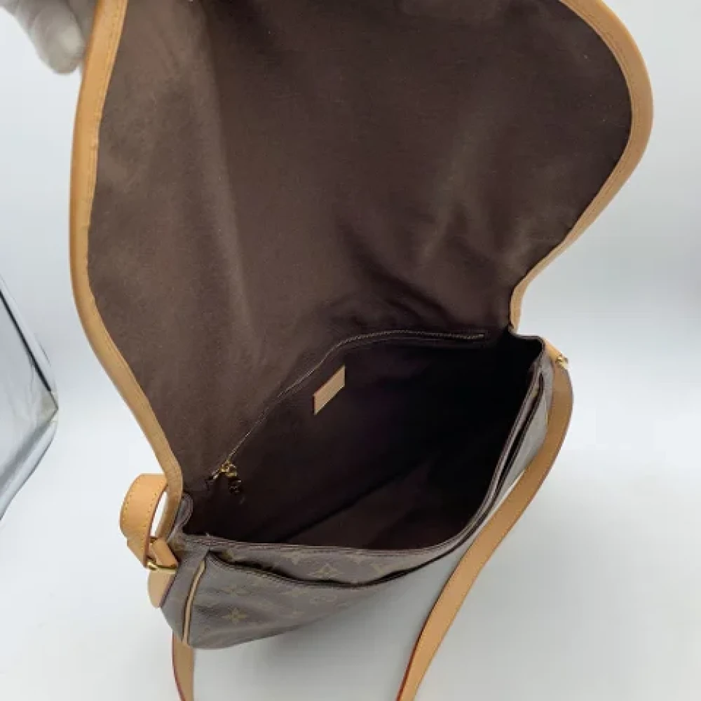 Louis Vuitton Vintage Pre-owned Canvas crossbody-bags Brown Dames