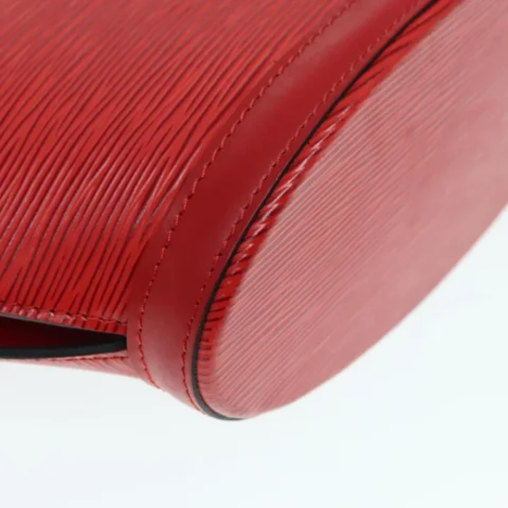 Louis Vuitton Vintage Pre-owned Leather louis-vuitton-bags Red Dames