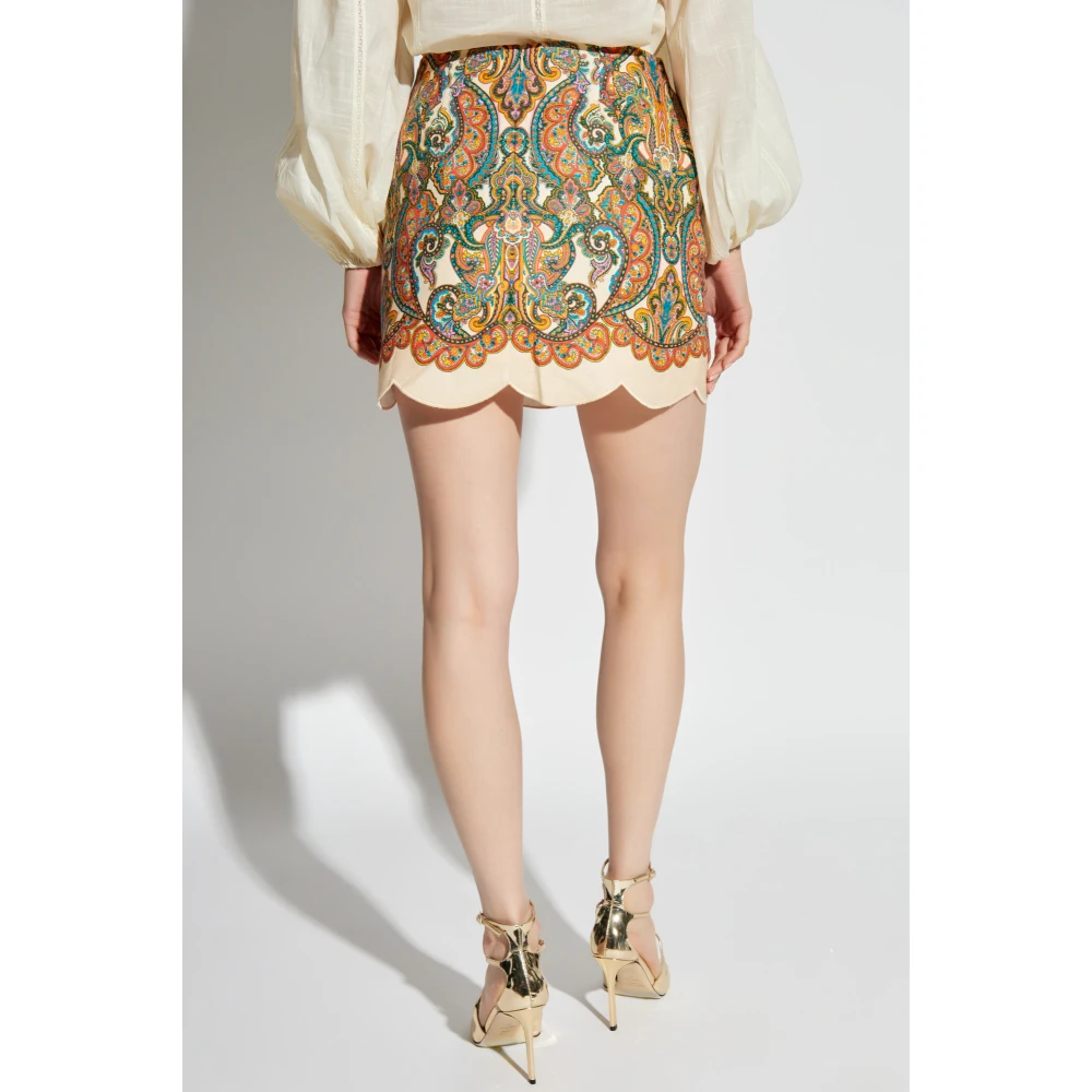 Zimmermann Rok met decoratieve print Multicolor Dames