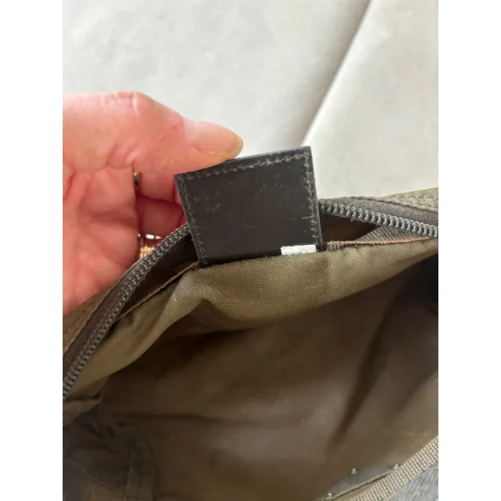 Prada Vintage Pre-owned Fabric prada-bags Brown Dames