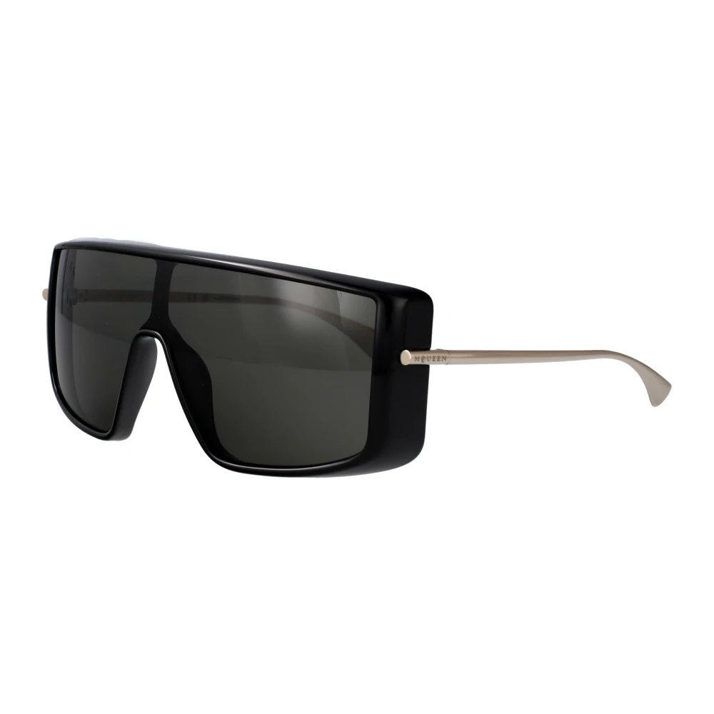 Alexander Mcqueen Unisex Black Sunglasses, One Size, Stylish Sunglasses Am0524s
