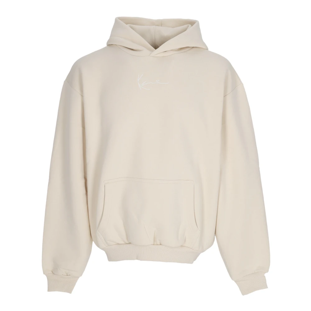 Karl Kani Handtekening Essentiële Hoodie Sweatshirt White Heren