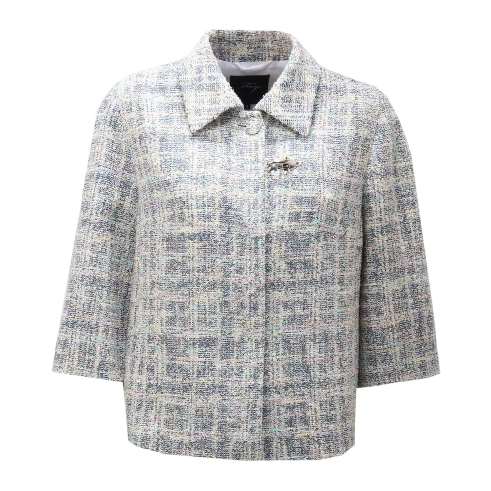 Jackets > Tweed Jackets - - Fay - Modalova