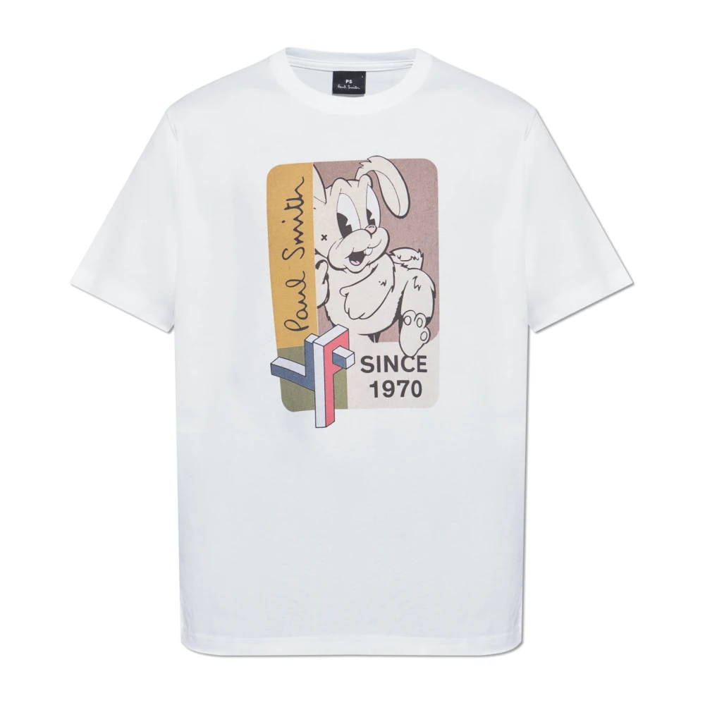 PS By Paul Smith T-shirt met print White Heren